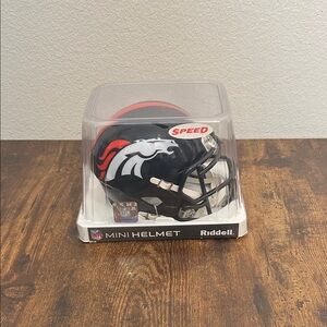 Black and Orange Mini Helmet